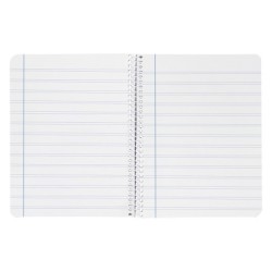 Cuaderno espiral liderpapel cuarto smart tapa blanda 80h 60gr pauta 2,5mm con margen colores surtidos