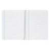 Cuaderno espiral liderpapel cuarto smart tapa blanda 80h 60gr horizontal 8mm con margencolores surtidos