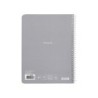 Cuaderno espiral liderpapel cuarto smart tapa blanda 80h 60gr cuadro 5mm con margen colores surtidos
