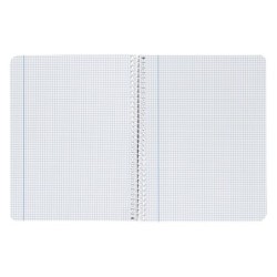 Cuaderno espiral liderpapel cuarto smart tapa blanda 80h 60gr 3mm con margen colores surtidos