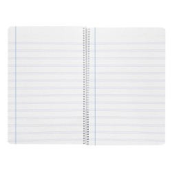 Cuaderno espiral liderpapel folio smart tapa blanda 80h 60gr pauta 2,5mm con margen colores surtidos