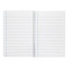 Cuaderno espiral liderpapel folio smart tapa blanda 80h 60gr pauta 2,5mm con margen colores surtidos