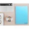 Cuaderno espiral liderpapel folio smart tapa blanda 80h 60gr pauta 3,5mm con margen colores surtidos