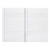 Cuaderno espiral liderpapel folio smart tapa blanda 80h 60gr horizontal 8mm con margen colores surtidos