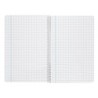 Cuaderno espiral liderpapel folio smart tapa blanda 80h 60gr cuadro 8 mm con margen colores surtidos