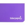 Cuaderno espiral liderpapel a4 micro smart tapa blanda 80h60gr cuadro 5mm doble margen 4 taladros colores surtidos