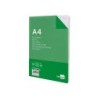 Recambio liderpapel a4 80 hoja 60g/m2 cuadro 4 mm con margen 4 taladros