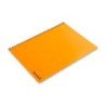 Cuaderno espiral liderpapel folio smart tapa blanda 80h 60gr cuadro 4mm con margen color naranja