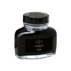 Tinta estilografica parker negra bote 57 ml