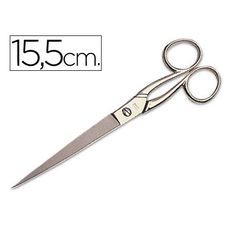 Tijera oficina forbici acero inoxidable 6\ 15,5 cm