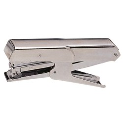 Grapadora petrus de tenaza 224 cromada capacidad 25 h usa grapas 22/6