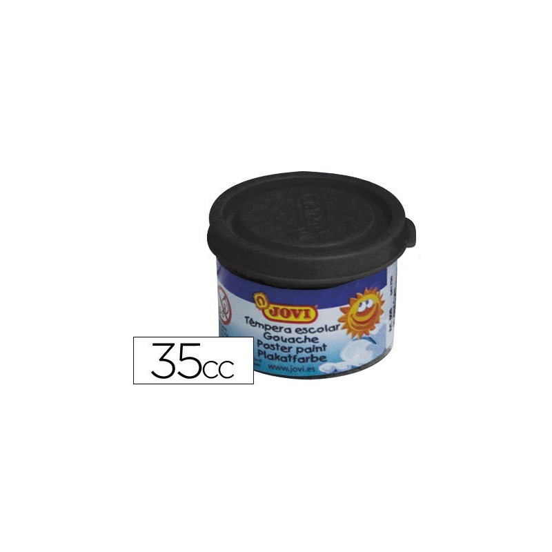 Tempera jovi 35 ml negro