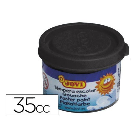 Tempera jovi 35 ml negro