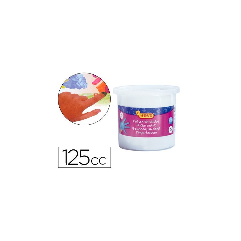 Pintura a dedos jovi 125 cc blanco