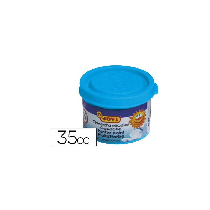 Tempera jovi 35 ml azul cyan