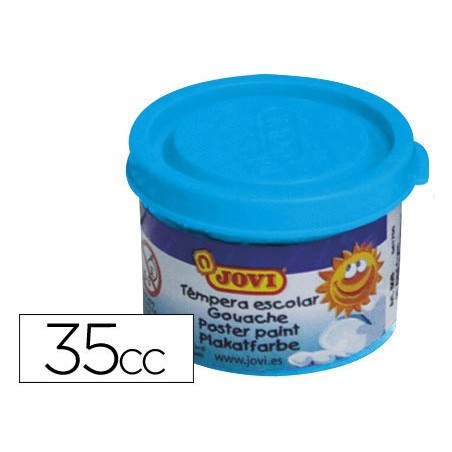 Tempera jovi 35 ml azul cyan