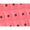 Carpeta antartik clasificadora a4 12 departamentos goma carton forrado color coral