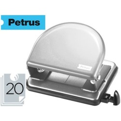 Taladrador petrus 52 c cromado capacidad 20 hojas