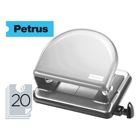 Taladrador petrus 52 c cromado capacidad 20 hojas