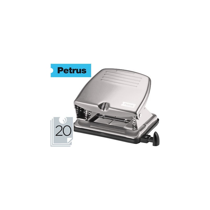 Taladrador petrus 65 c cromado capacidad 20 hojas