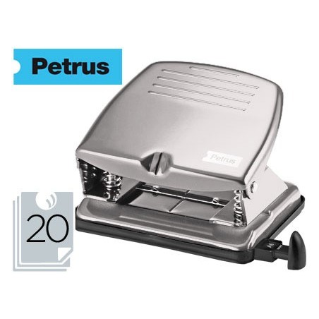 Taladrador petrus 65 c cromado capacidad 20 hojas