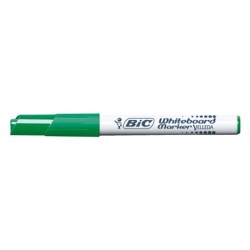 Rotulador bic velleda para pizarra verde punta redonda 1,4 mm