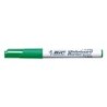 Rotulador bic velleda para pizarra verde punta redonda 1,4 mm
