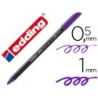 Rotulador edding punta fibra 1200 violeta n.8 punta fibra 0.5 mm