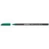 Rotulador edding punta fibra 1200 verde n.4 punta redonda 0.5 mm