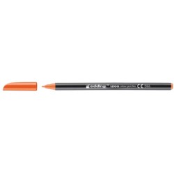 Rotulador edding punta fibra 1200 naranja n.6 punta redonda 0.5 mm
