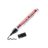 Rotulador edding marcador permanente 3000 negro punta redonda 1,5-3 mm recargable