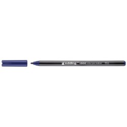 Rotulador edding punta fibra 1300 azul punta redonda 2 mm