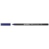 Rotulador edding punta fibra 1300 azul punta redonda 2 mm