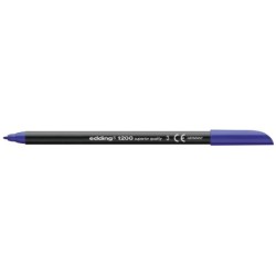 Rotulador edding punta fibra 1200 azul n.3 punta redonda 0.5 mm