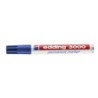 Rotulador edding marcador permanente 3000 azul punta redonda 1,5-3 mm recargable