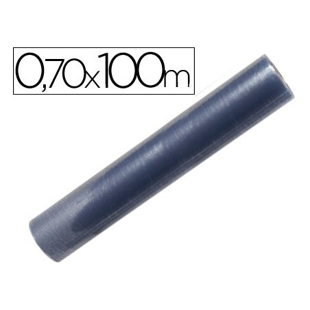 Rollo plastico forralibros 0,70x100 mt 70 mc