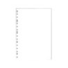 Recambio multifin 3002 cuarto natural liso blanco