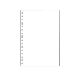 Recambio multifin 3002 cuarto natural liso blanco