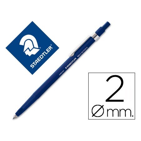 Portaminas staedtler mars 2 mm con clip
