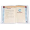 Funda portadocumento cuarto doble 180 micras pvc transparente 220x350mm