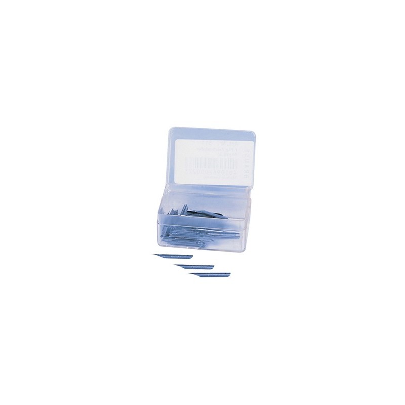 Plumillas dibujo brause caja de 50 unidades