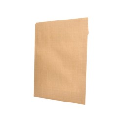 Sobre liderpapel bolsa fuelle kraft 280x365x30mm solapa tirade silicona papel 120 gr caja de 50 unidades