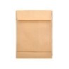 Sobre liderpapel bolsa fuelle kraft 229x324x30 mm solapa tira de silicona papel 120 gr caja de 50 unidades