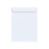 Sobre liderpapel bolsa blanco 260x360 mm solapa tira de silicona papel offset 100 gr caja de 250 unidades