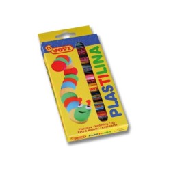 Plastilina jovi estuche de 10 barras colores surtidos