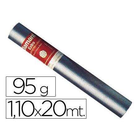 Papel vegetal diamant 90-95 gr rollo de 1.10x20 mt