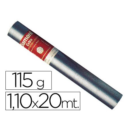 Papel vegetal diamant 110-115 gr rollo de 1.10x20 mt