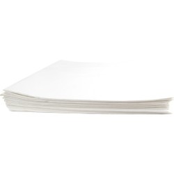 Papel seda 52x76 cm 18 gr blanco paquete de 500 hojas