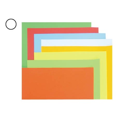 Papel autoadhesivo blanco alto brillo 50x70 cm