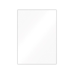 Papel autoadhesivo blanco alto brillo 50x70 cm